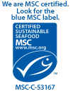 Unique Seafood is MSC Certified