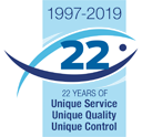 1997-2017 Twenty Years of Unique Service, Unique Quality, Unique Control